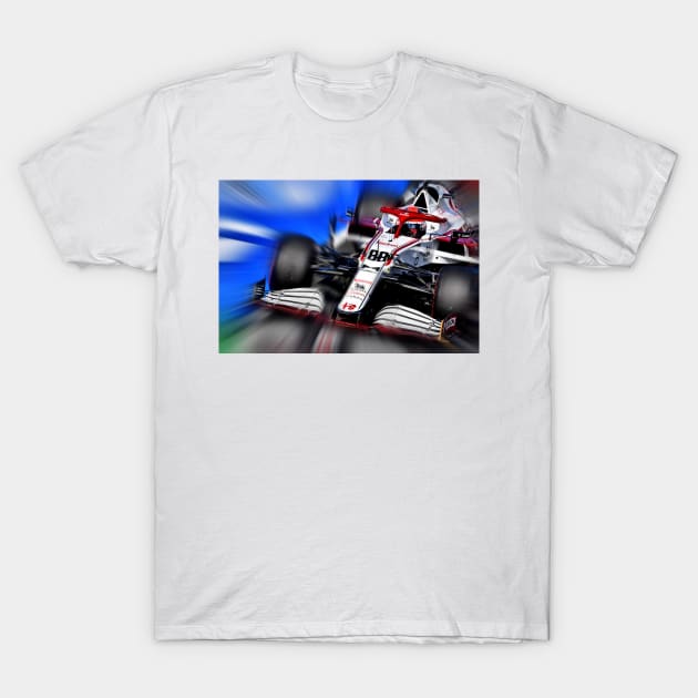 Robert Kubica - Poland T-Shirt by DeVerviers